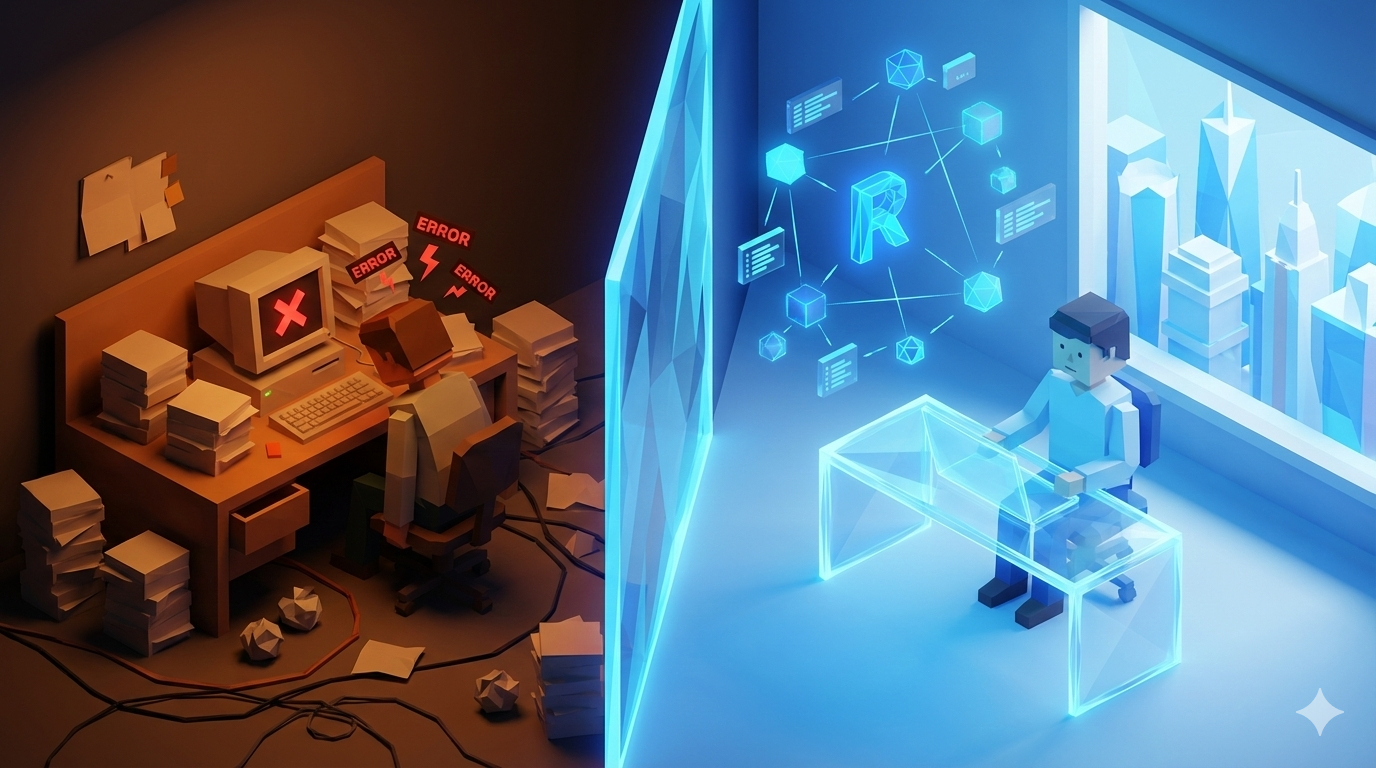 Do caos manual à maestria dos dados: a transformação que separa quem usa o Revit de quem domina o Revit